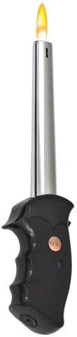 Gibson Pistol Grip Refillable Butane Grill &amp; BBQ Lighter w/Ergonomic Grip