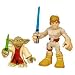 Star Wars 2011 Playskool Jedi Force Mini Figure 2Pack Yoda Luke Skywalker_s-1