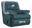 Philadelphia Eagles Home Team Series Team Logo Embroidered Recliner Lounge Chair