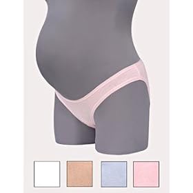 Motherhood Maternity: 4 Pack Solid Fabric Maternity Bikini Panties