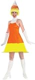 Fruity-Licious Candi Korn Costume Dress with WIG! (fishnets and gloves not included)