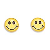Smiley Face Post Earrings