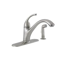 Kohler R10412-BN Brushed Nickel Kitchen Faucet with Side Spray