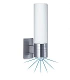 STEINEL 647315 Wand-Sensorleuchte Edelstahl