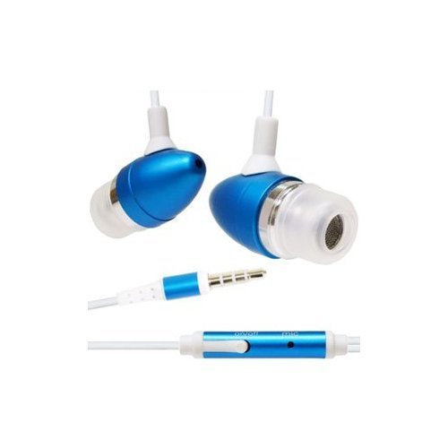 3176mibRgOL Cuffu Iphone Noise Canceling Earphones Blue