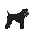 Terrier Dog Pet Kerry Blue Terrier Car Truck Vehicle Bumper Helmet Decal Sticker Wall Art Laptop Design Skin Stickers