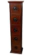 Best Unique Quality Gift for Father DA - 40" Japanese 6 Drawer CD Case / DVD Cabinet Tower #JW613