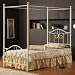 Hillsdale Furniture 1354BTWPR Westfield Metal Kids Bed, Off White