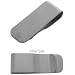 Men's Dual Sided Matte Finish Titanium Money Clip