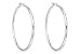 Sterling Silver Extra Large Perfect Hoop Earrings by Charles Garnier