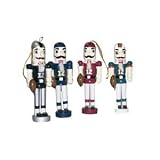 MINNESOTA VIKINGS NUTCRACKER ORNAMENT SET OF 2