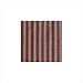 Deep Red with Tan Stripes Bed Skirt / Dust Ruffle Size: Twin