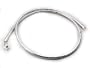 Sterling Silver 2mm Round Omega 20" Chain Necklace