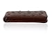 Exotic Brown Ostrich Leather Magnetic Money Clip
