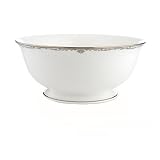 Lenox Coronet Platinum Bone China Serving Bowl
