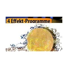 Supernova Kugel-Effektlampe mit 4 Leuchtprogrammen