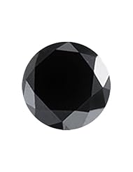 1/4 (0.21-0.27) Cts of 3.30-4.00 mm AAA Round Black Diamond (1 pc) Loose Diamond