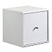 itso™ 1x1 Cube with File Drawer - White