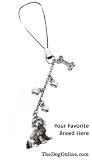 German Shepherd Dog Cell Phone Charm Accessory by Little Gifts