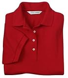 NEW Outer Banks - Ladies Pique Knit Sport Shirt Bright Red-M