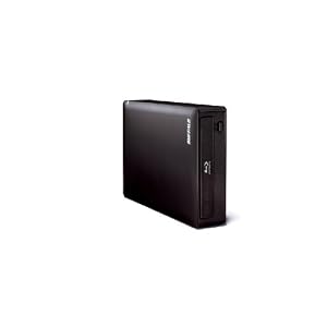 Buffalo Technology MediaStation 8X External Blu-Ray Burner USB 2.0 BR-X816U2 (Black) by Buffalo