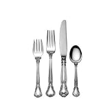 Gorham Chantilly 4-Piece Sterling Silver Flatware Place Set, Service for 1