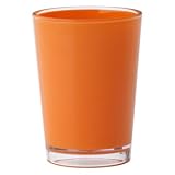 Acrylic Juice Glasses Set of 4 - Persimmon