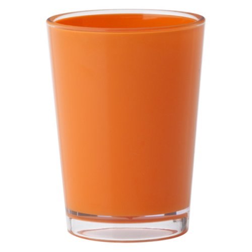 Acrylic Juice Glasses Set of 4 - Persimmon