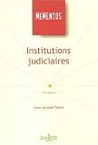 Revue Dalloz-Sirey  / Institutions judiciaires