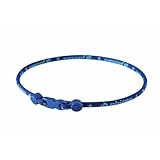 Phiten Star Necklace, Navy, 22"