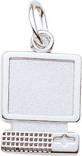 Childrens Toyshop  Jewelry : Computer Charm by Rembrandt Charms