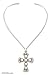 Pearl choker, 'Radiant Cross'