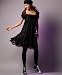 Apparel : DKNYC Short-Sleeve Polka-Dot Dress