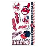 Cleveland Indians Temporary Tattoos Set (Set of 6 Sheets)