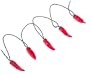 Lidco L2000 Electric Patio Party Lights, 10 Light Chili Pepper Set