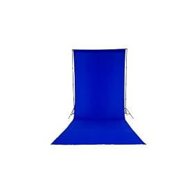 Lastolite LL LC5888 10 x 24 Feet Chromakey Curtain (Blue)