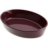 Apilco French Porcelain Oval 3 Quart Baker, Eggplant by 