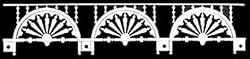 Elegant Victorian Grilles- Dollhouse Miniature