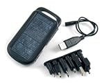 Tenergy USB-5000 Hybrid Solar Charger for Mobile phone, iPod/MP3 Player, PDA, Game Player, GPS and Digital Camera