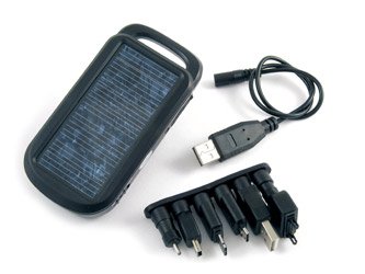 Tenergy USB-5000 Hybrid Solar Charger for Mobile phone, iPod/MP3 Player, PDA, Game Player, GPS and Digital Camera