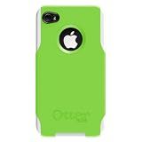 OtterBox Commuter Series Hybrid Case for AT&T and Verizon iPhone 4 (Green/White)