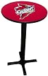 Iowa State Cyclones Pub Table with Black Commercial Base