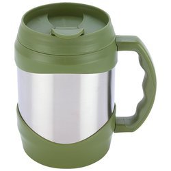 maxam 52oz ssteel green ov mug cheap price