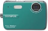 Olympus Stylus 550WP - Digital camera - compact - 10.0 Mpix - optical zoom: 3 x - supported memory: xD, microSD - teal