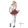 Leg Avenue Women's Sexy School Girls 2 Piece Set
