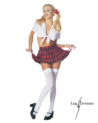 Leg Avenue Women's Sexy School Girls 2 Piece Set
