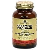 Solgar - Chromium Picolinate, 500 mcg, 120 veggie caps