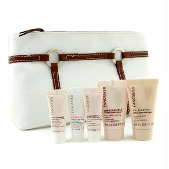 Differently Travel Set: Elixir + Eye Cream + SKincare Brush + Night Cream + Body Cream + B Preisvergleich