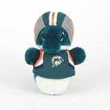 Miami Dolphins 15" Plush NFL Football Team Mascot Stuffed Animal - NFL Football