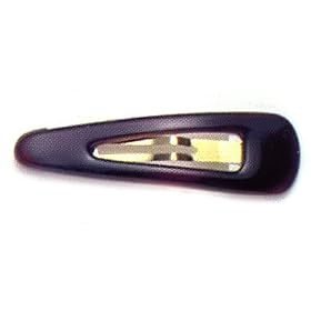 Caravan Small Shell Assorted Clear French Snap (Pack of 2) 2-1 4